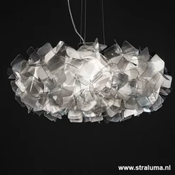 Hanglamp Clizia fumé 78cm