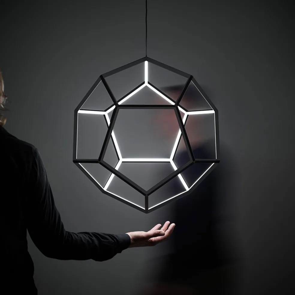 Hanglamp Dodeca 50 zwart