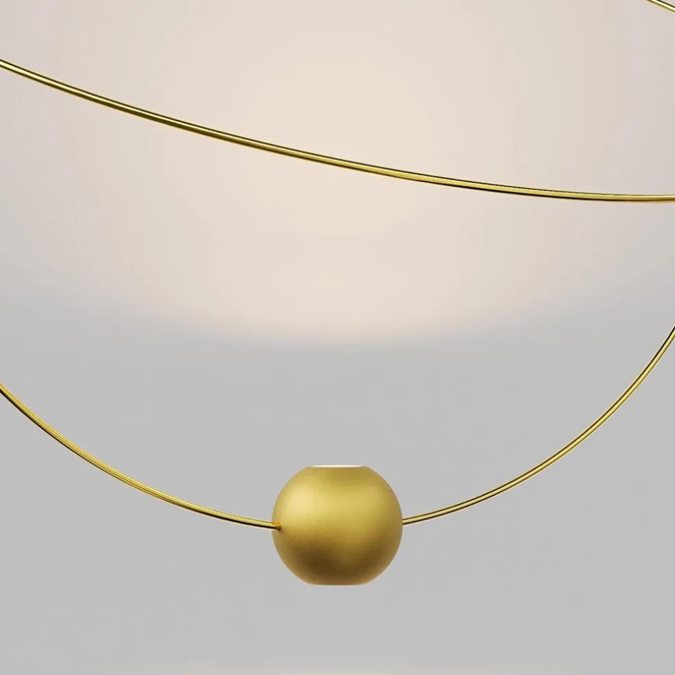 Hanglamp Elara 80 goud