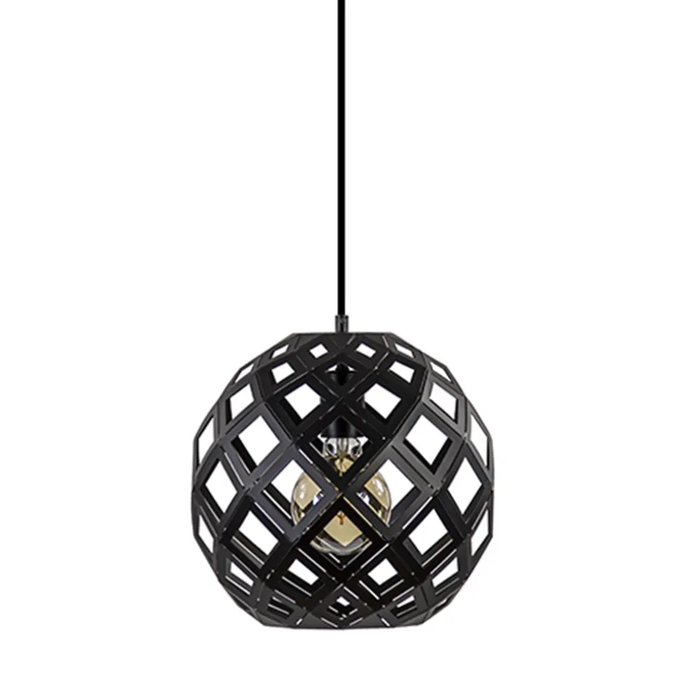 Hanglamp Emma bol zwart 30cm