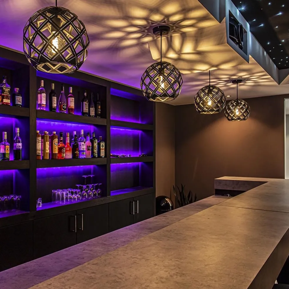 Hanglamp Emma bol zwart 30cm