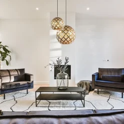 Hanglamp Emma 30cm matgoud