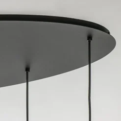 Hanglamp Fantasy Globe 8L zwart+smoke