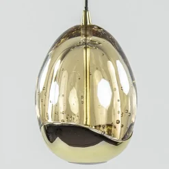 Hanglamp Golden Egg 8L zwart/goud