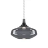 Hanglamp Italiaans design retro smoke glas inclusief LED