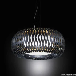 Hanglamp Kalatos zwart/goud 63cm