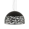 Hanglamp Kelly Dome 80cm zwart