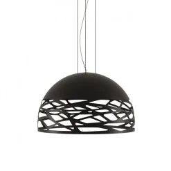 Hanglamp Kelly Dome zwart 60cm