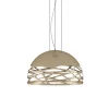 Hanglamp Kelly koepel 50cm champagne