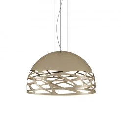 Hanglamp Kelly koepel 60cm champagne
