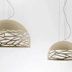 Hanglamp Kelly koepel 60cm champagne