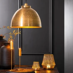 Hanglamp Kylie oud brons metaal 45 cm