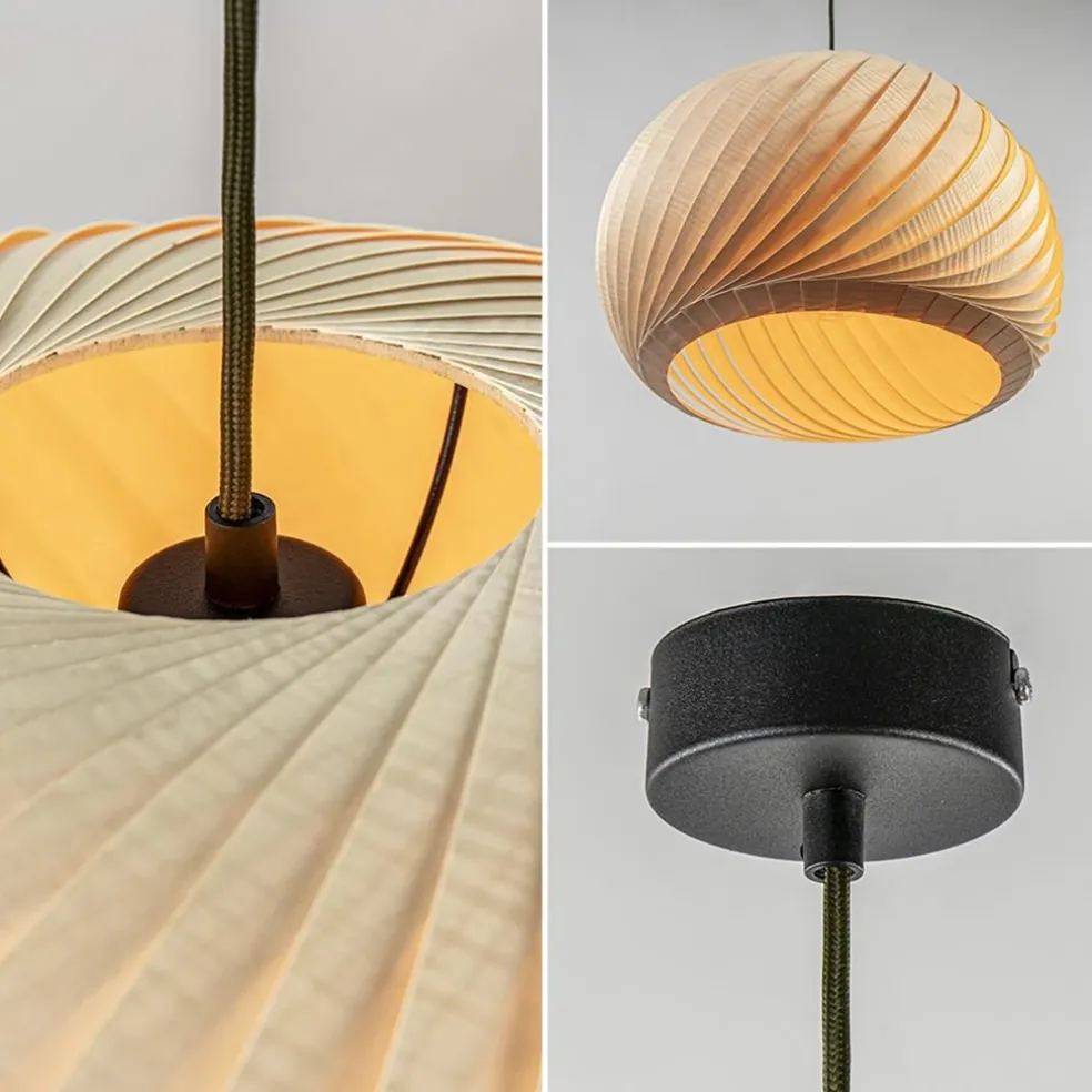 Hanglamp Nature 40cm hout naturel