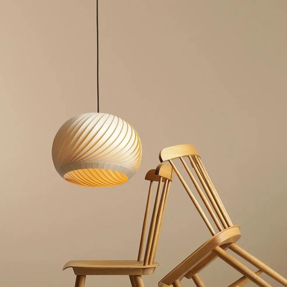 Hanglamp Nature 40cm hout naturel