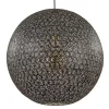 Hanglamp Oronero bol zwart/goud 60cm