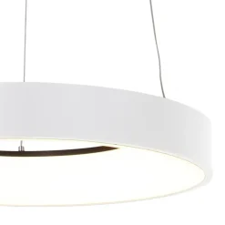 Hanglamp Ringlede wit 48cm