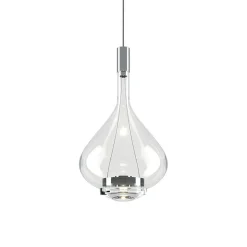 Hanglamp Sky-fall medium clear inclusief LED