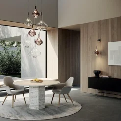 Hanglamp Sky-fall medium clear inclusief LED