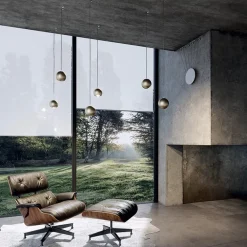 Hanglamp Spider champagne 12cm