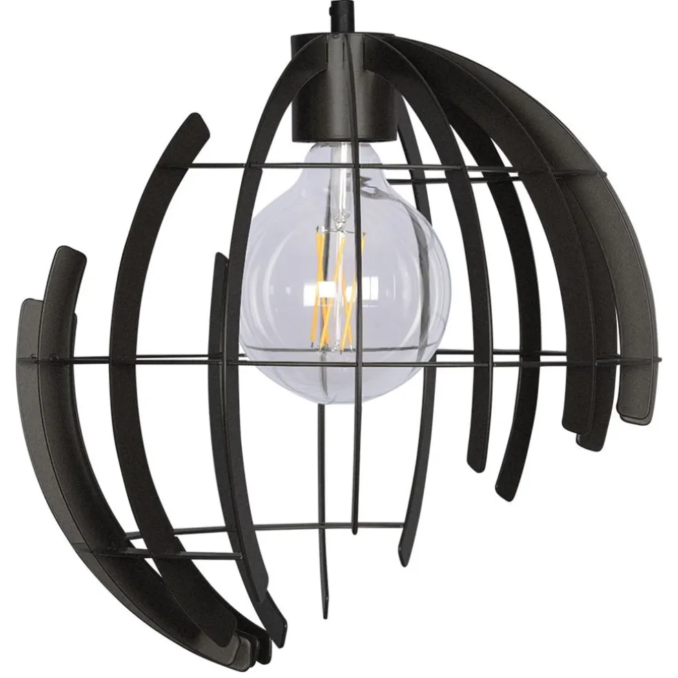 Hanglamp Terra 35cm zwart