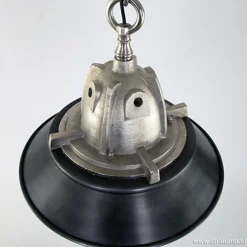 Hanglamp Tuk industrieel 41cm zwart/staal