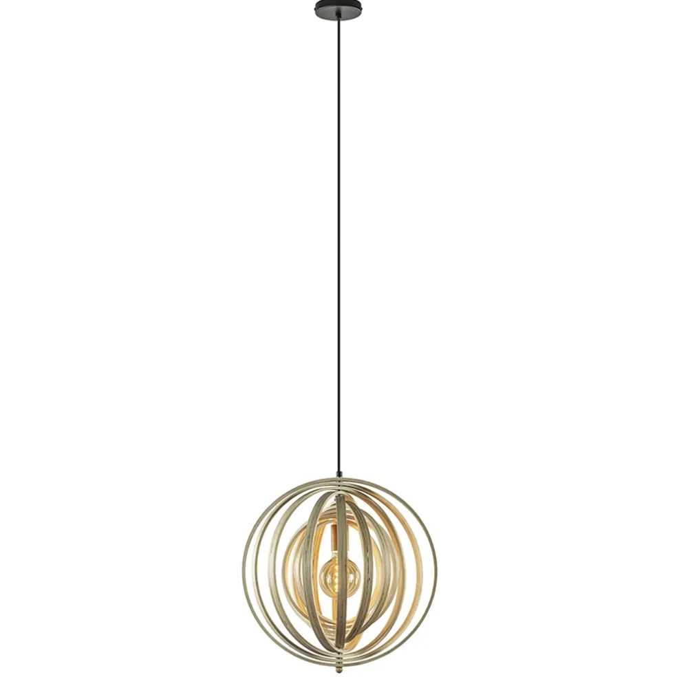 Hanglamp Woody 44 hout naturel