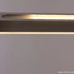 Hanglamp zwart balk 2xpushdimmer CCT