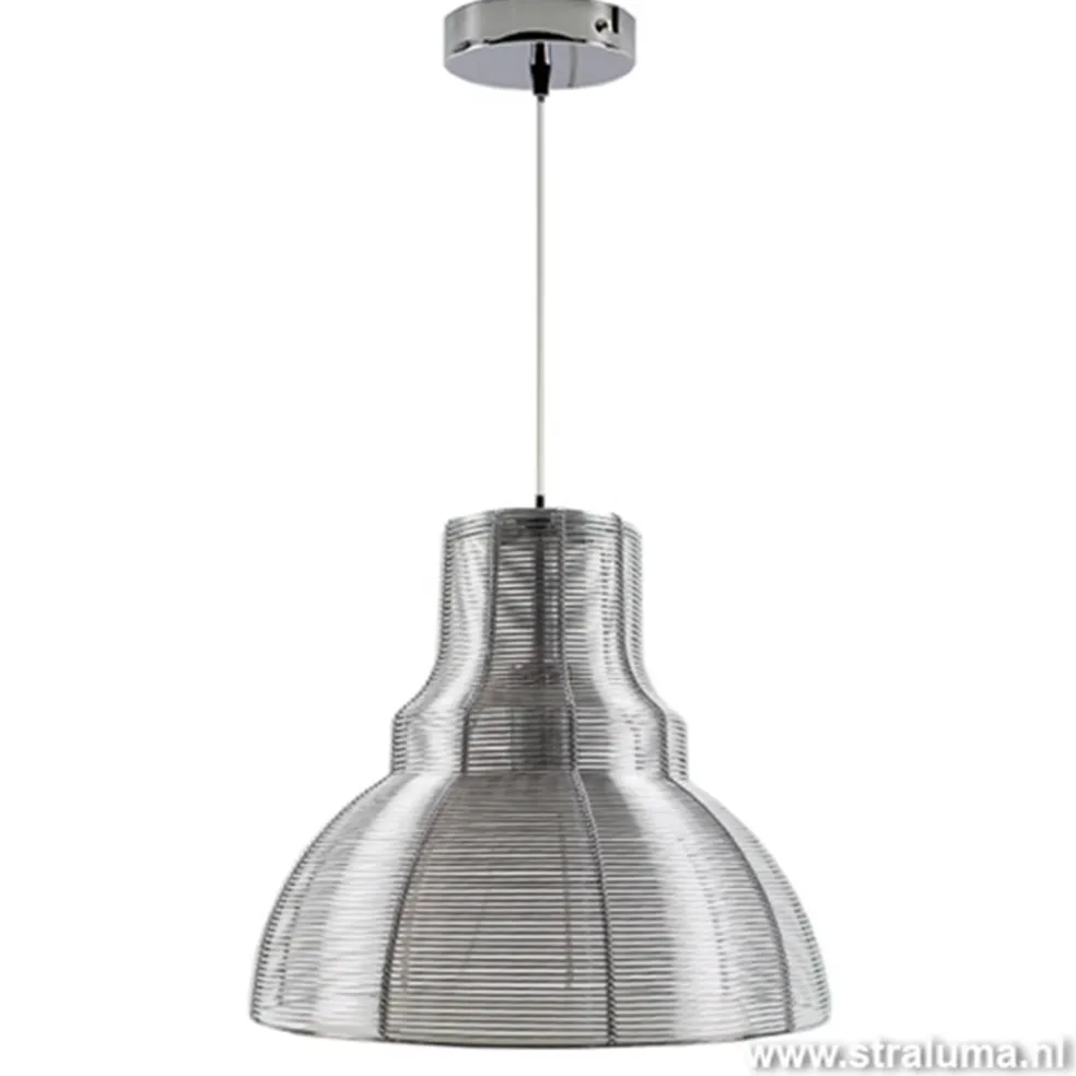 Industriele hanglamp draad chr-zilver