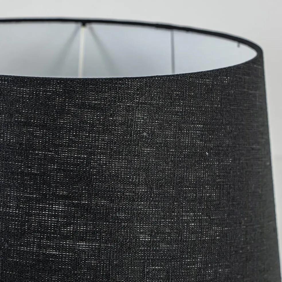 Kap Bridge zwart linnen 35x20