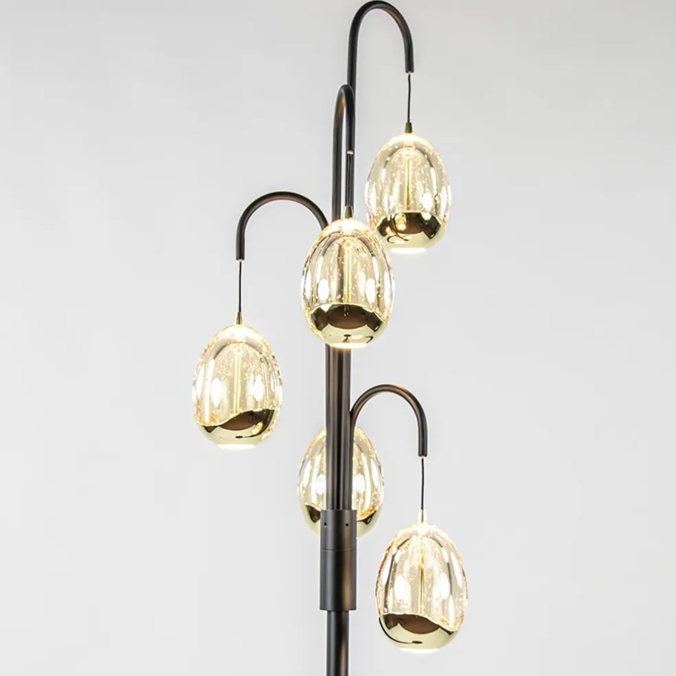 Klassieke LED vloerlamp Egg inclusief LED