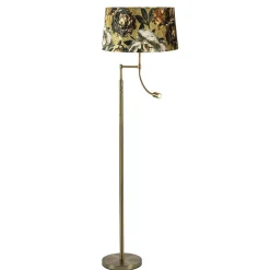 Klassieke vloerlamp met leesarm Calgary Light and Living