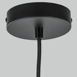 Kleine hanglamp onion mat zwart