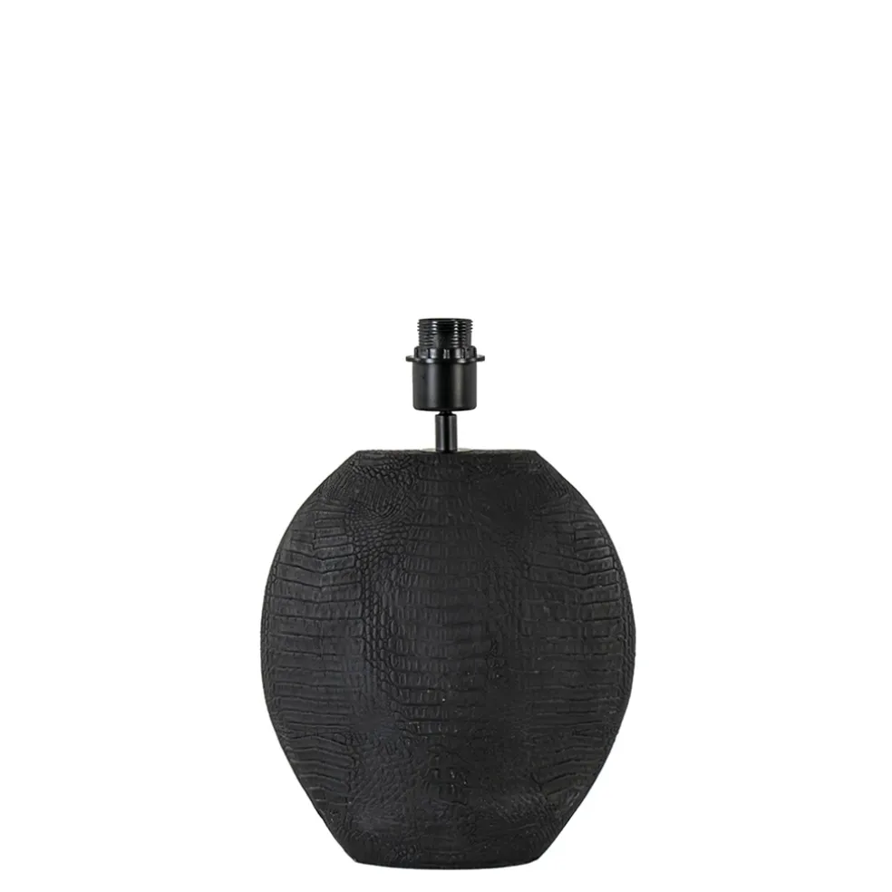 Kleine lampvoet Skeld mat zwart