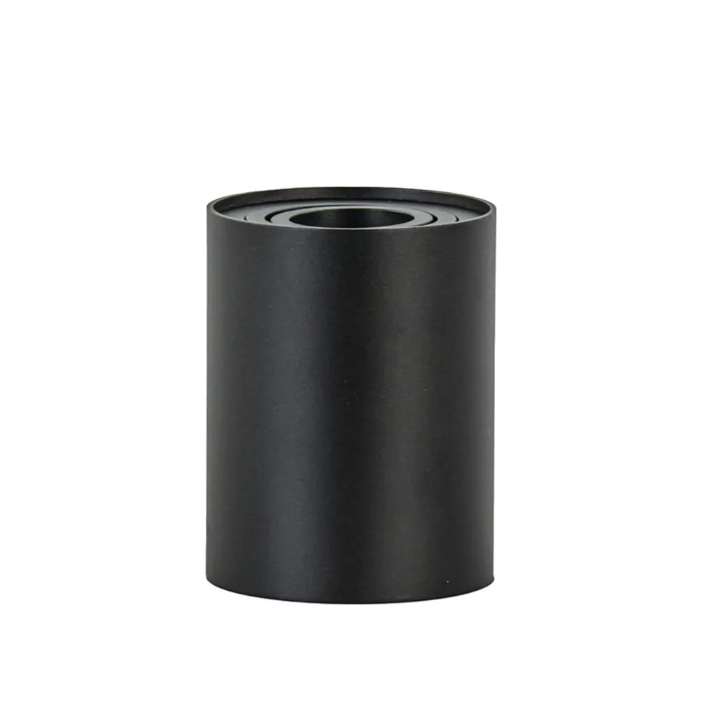 Kleine tafellamp spot mat zwart metaal