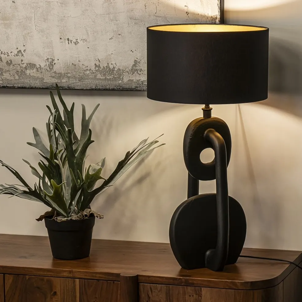 Lampvoet Cepos Light and Living mat zwart