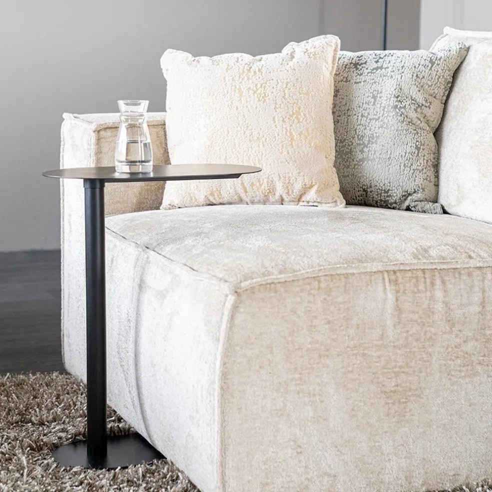 Laptoptafel zwart 43x24x55 cm