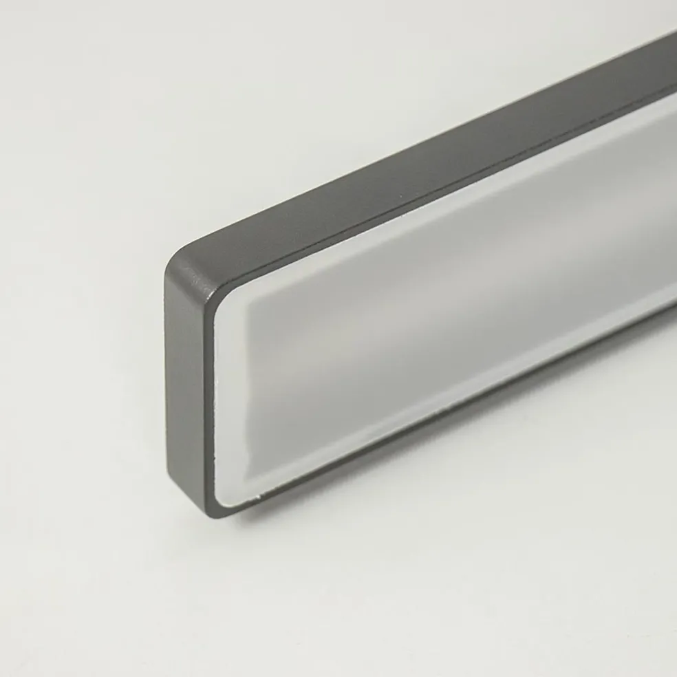 LED buitenlamp dark grey horizontaal/verticaal