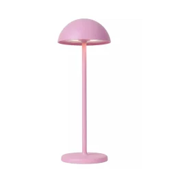 LED buitenlamp op batterij roze IP54