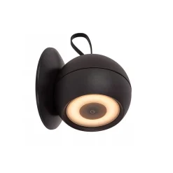 LED buitenlamp oplaadbaar zwart dimbaar