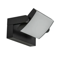 LED buitenlamp zwart met draaibare kap