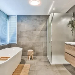 LED plafondlamp met 3 licht opties wit IP44