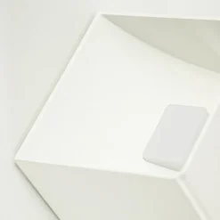 LED wandlamp oplaadbaar wit vierkant IP54