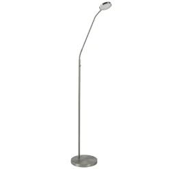 Leeslamp Denia Flex nikkel dim-to-warm