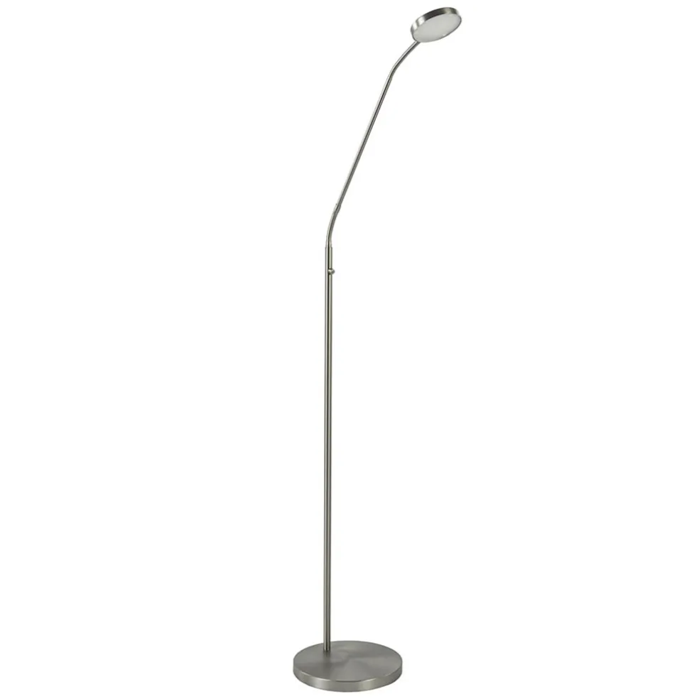 Leeslamp Denia Flex nikkel dim-to-warm