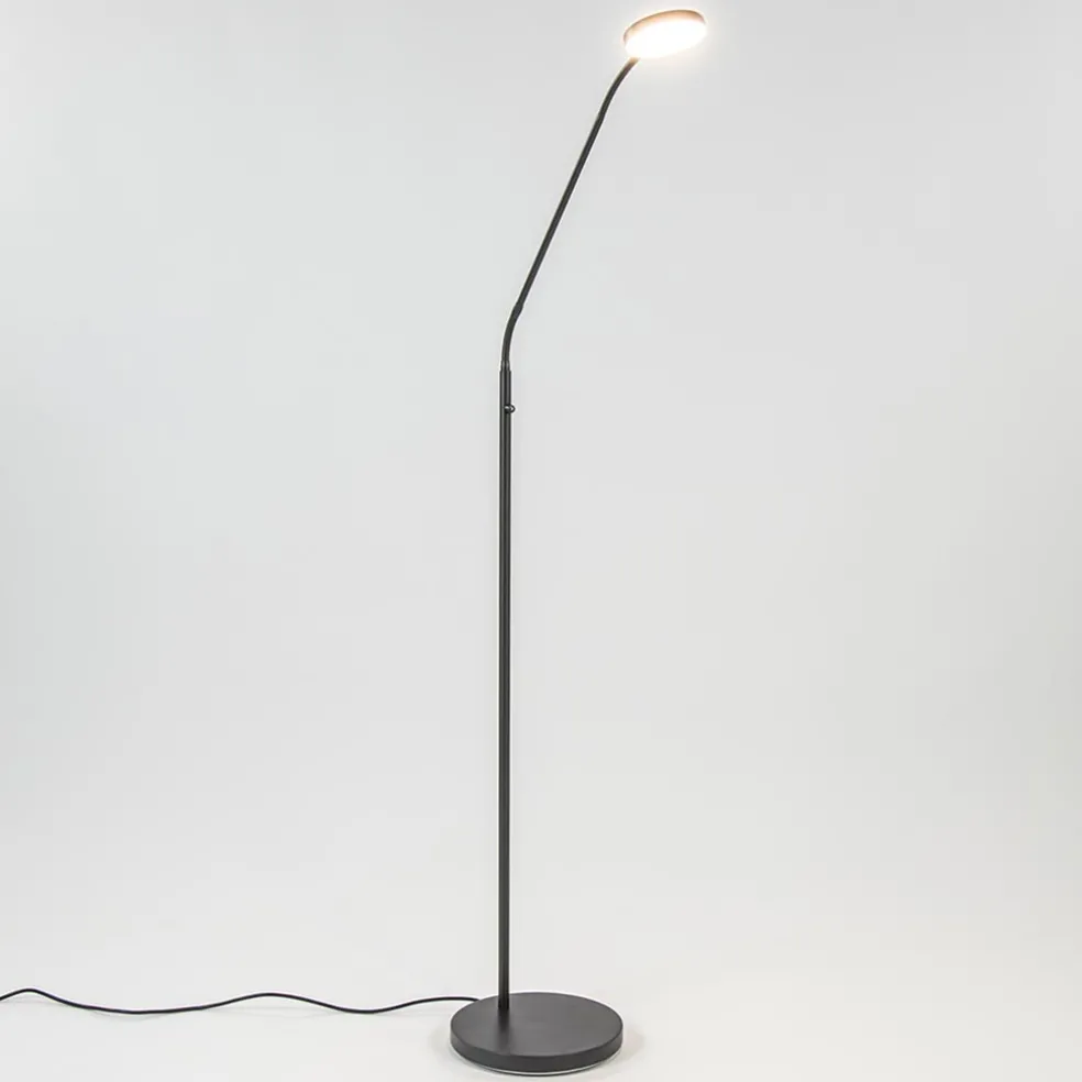 Leeslamp Denia Flex zwart dim-to-warm