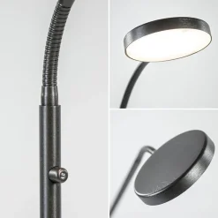 Leeslamp Denia Flex zwart dim-to-warm