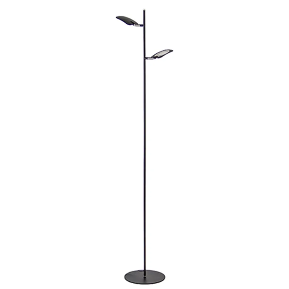 Leeslamp Raggio 2L zwart 3-step dim