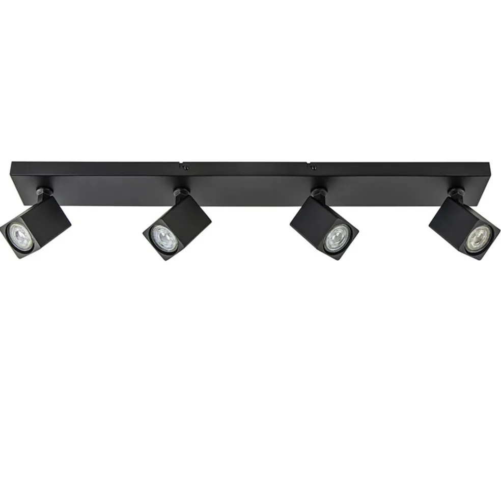 4-Lichts langwerpige opbouwspot verstelbaar GU10