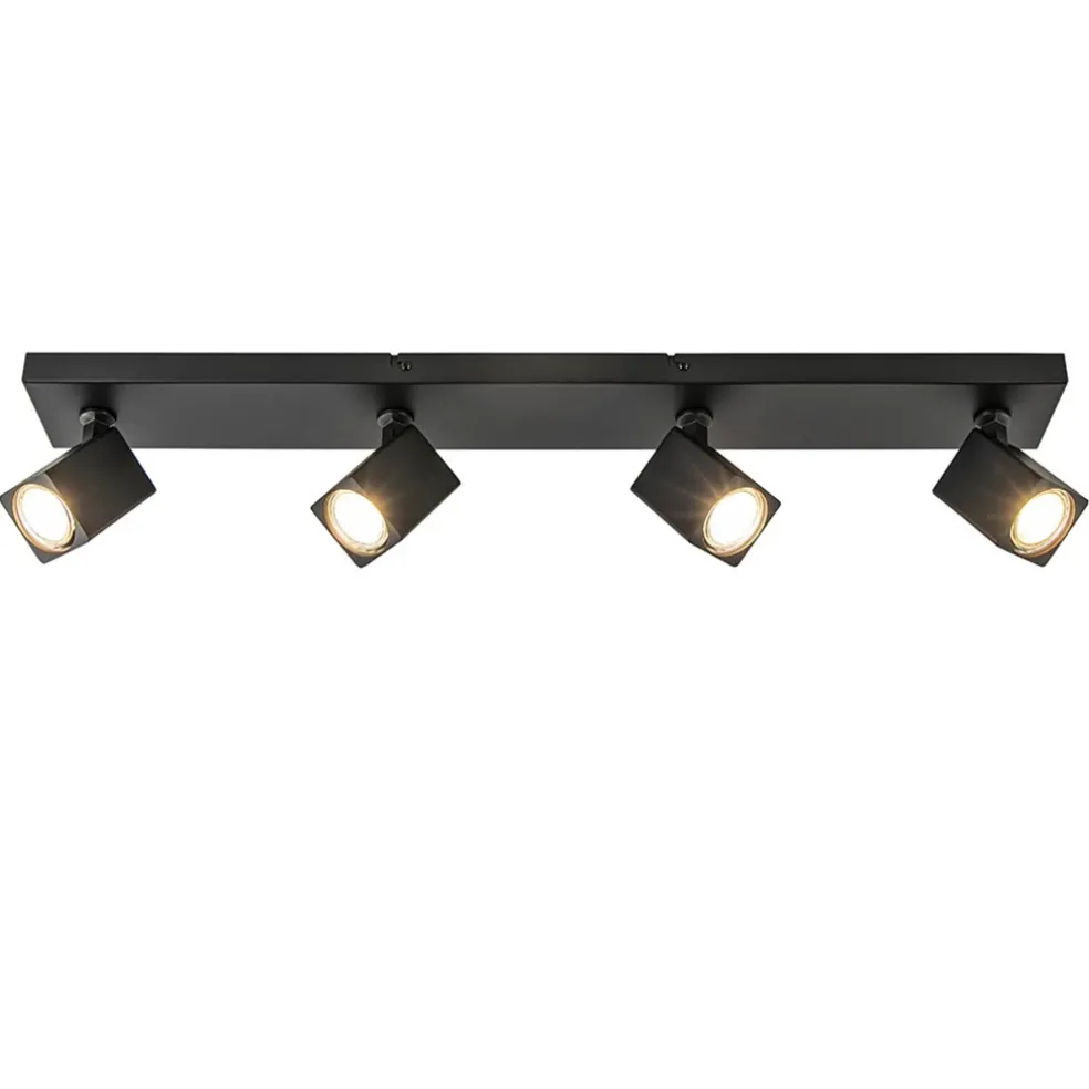 4-Lichts langwerpige opbouwspot verstelbaar GU10