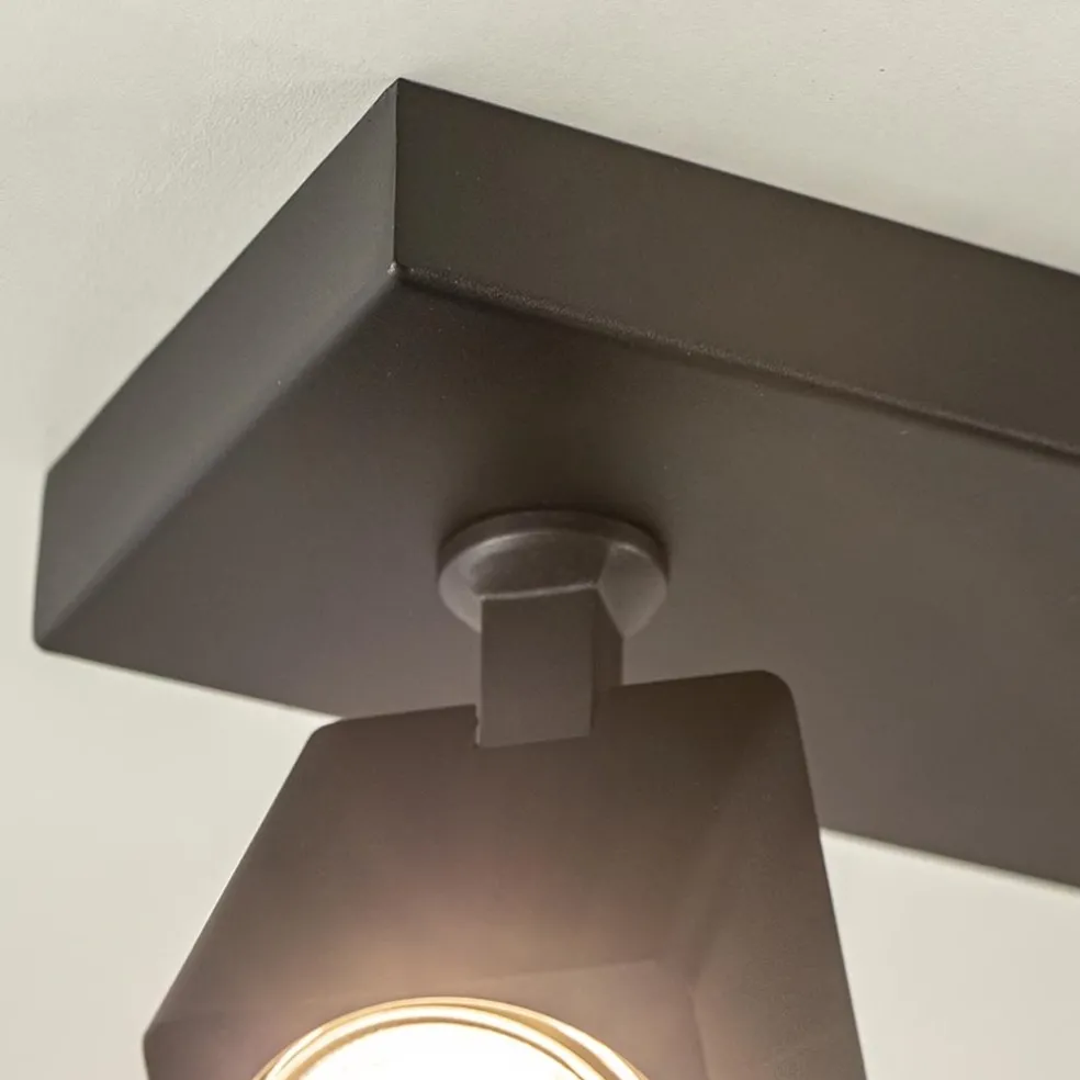 4-Lichts langwerpige opbouwspot verstelbaar GU10